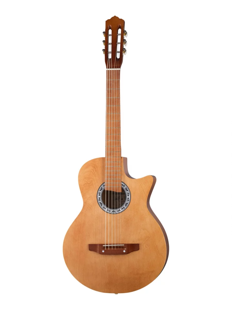 ACD-40A-3-LN Акустическая гитара, с вырезом, цвет светлый орех, АККОРД